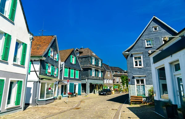 Historische Leistenen Huizen Solingen Grafrath Noordrijn Westfalen Duitsland — Stockfoto