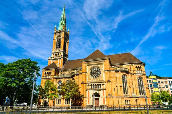 Kostel Johannese Düsseldorfu Severní Porýní Vestfálsko Německo — Stock fotografie