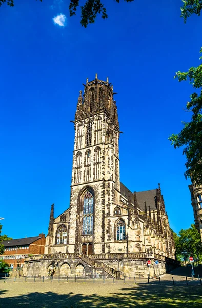 Kościół Naszego Zbawiciela Duisburgu Nadrenia Północna Westfalia Niemcy — Zdjęcie stockowe