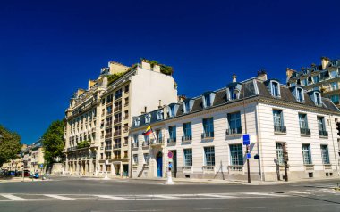 Typical architecture of Paris, the capital of France
