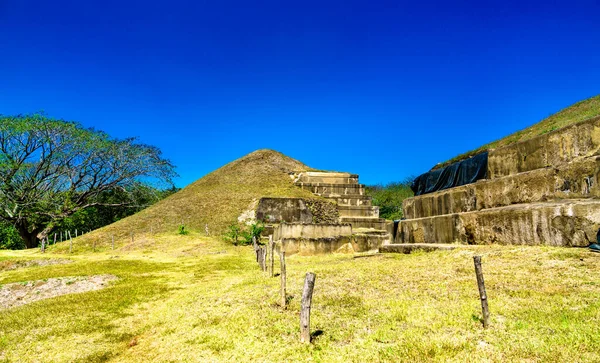 San Andres Mayan Ruins Salvador Central America — стоковое фото