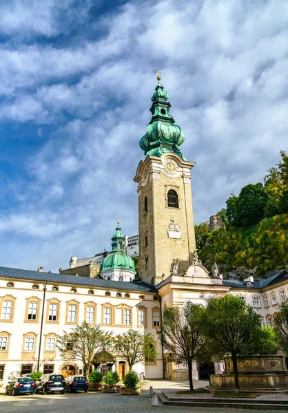Szent Péter Abby Salzburgban Unesco Világörökség Ausztriában — Stock Fotó