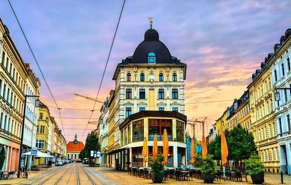 Улица Старом Городе Goerlitz Германии — стоковое фото