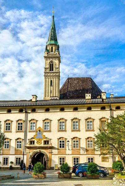 Peter Abby Franciscan Church Salzburg Unesco World Heritage Austria — Stock Photo, Image