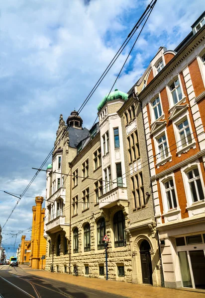 Arquitetura Cidade Velha Schwerin Mecklemburgo Pomerânia Ocidental Norte Alemanha — Fotografia de Stock