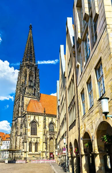 stock image St Lambert Church in Muenster, North Rhine-Westphalia, Germany