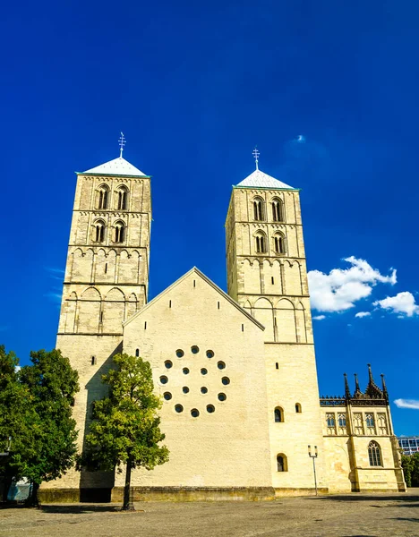 Saint Paul Cathedral Munster North Rhine Westphalia Germany — Stock Photo, Image