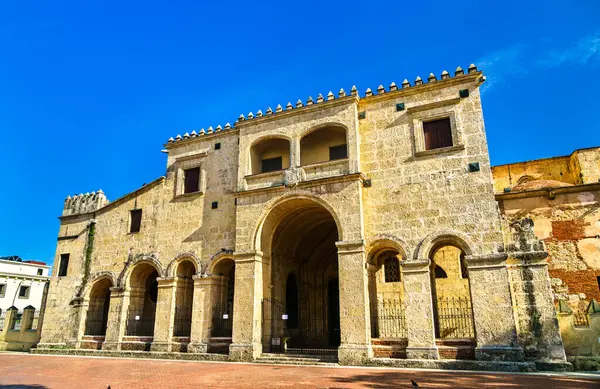 Basilica Cathedral Santa Maria Menor Santo Domingo Unesco World Heritage — Stock Photo, Image