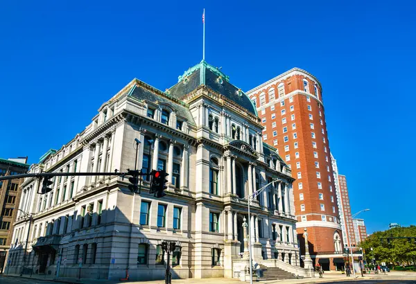 Providence City Hall Rhode Island Amerikai Egyesült Államok — Stock Fotó