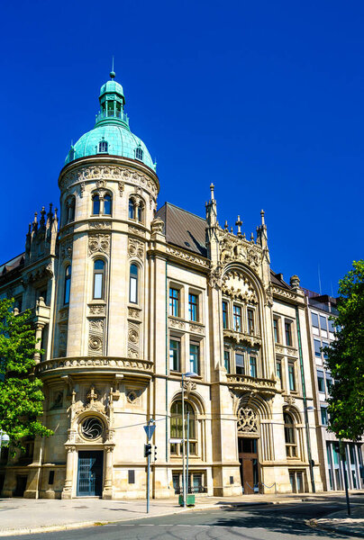 Typical architecture of Hanover in Lower Saxony, Germany