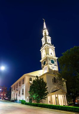 Amerika 'daki ilk Baptist Kilisesi Providence - Rhode Island, ABD