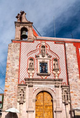 Aguascalientes, Meksika 'daki San Diego Tapınağı ve eski manastırı.