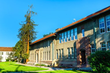 Kaliforniya, ABD 'deki San Jose Eyalet Üniversitesi' nin mimarisi