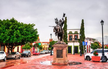 Santiago Apostol 'un heykeli, Queretaro' nun patronu, Santiago de Queretaro, Meksika