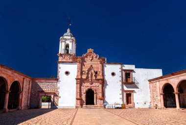 Zacatecas 'taki Bufa Tepesi' ndeki Patrocinio Leydisinin Tapınağı - Meksika, Latin Amerika