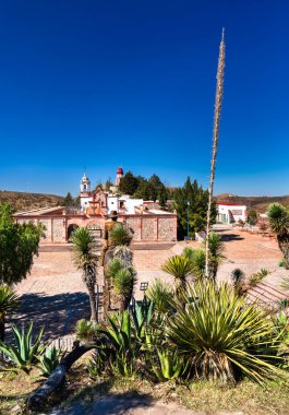 Sanctuary of Our Lady of Patrocinio on Bufa Hill in Zacatecas - Mexico, Latin America clipart