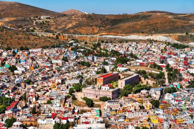 Meksika 'daki Zacatecas Kültür Enstitüsü' nün hava görüşü