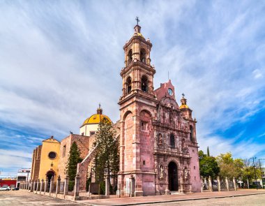 Aguascalientes, Meksika 'daki Mount Carmel ya da San Marcos Tapınağı' nın Tapınağı.