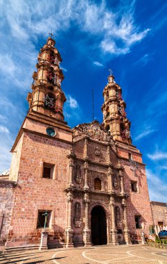 Aguascalientes, Meksika 'daki Meryem Ana Katedrali.