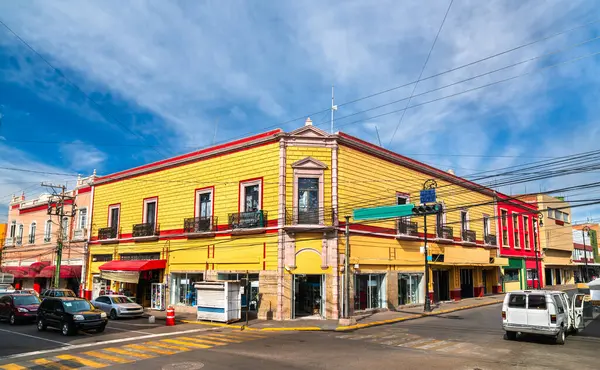 stock image Typical architecture of the old town of Aguascalientes in Mexico