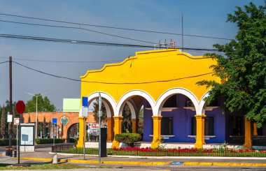 San Pedro 'da geleneksel evler Tlaquepaque - Guadalajara, Meksika