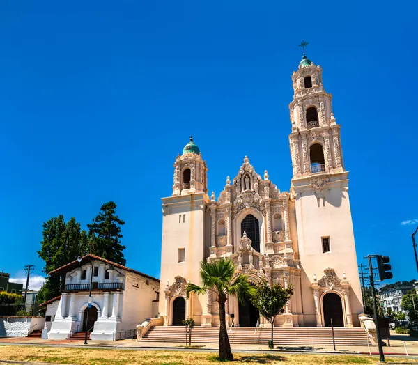 stock image Mission Dolores or Mission San Francisco de Asis in San Francisco, a historic Catholic church complex in California, United States