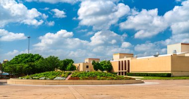 Fair Park built for the Texas Centennial Exposition in Dallas, United States clipart