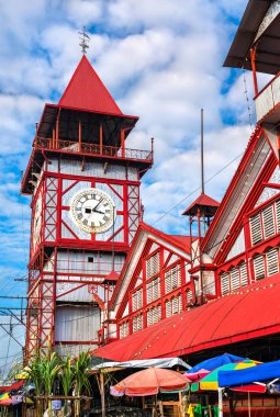 Stabroek Market, Güney Amerika 'nın başkenti Georgetown' un başlıca ilgi alanlarından biri.