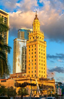 Miami Dade Koleji Özgürlük Kulesi. Miami, Florida 'da Amerikan Ulusal Tarihi Tarihi Tarihi Tarihi Tarihi Tarihi.