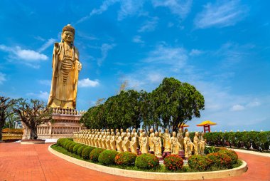 Güney Tayvan, Kaohsiung 'daki Fo Guang Shan Manastırı' ndaki Büyük Buda Heykeli.
