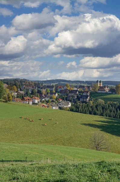 Славетне Село Сант Морген Чорному Лісі Німеччина — стокове фото