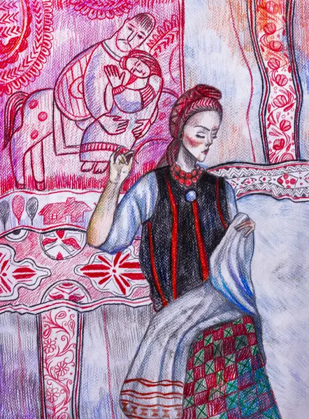 Ukrayna gelenekleri: Kız nakışı