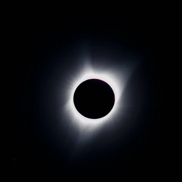 Vista Grande Eclipse Solar América 2017 — Fotografia de Stock