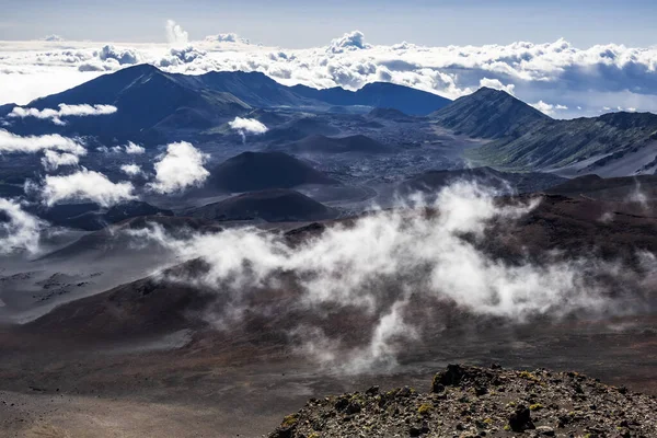 Haleakala是毛伊岛上一座休眠的火山 — 图库照片