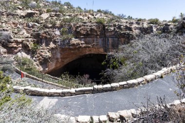 Carlsbad mağarasının milli parkının girişi