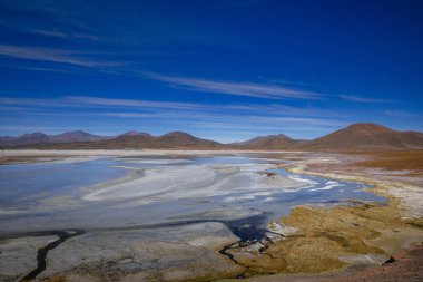 San Pedro de Atakama yakınlarında Laguna aguacas calientes
