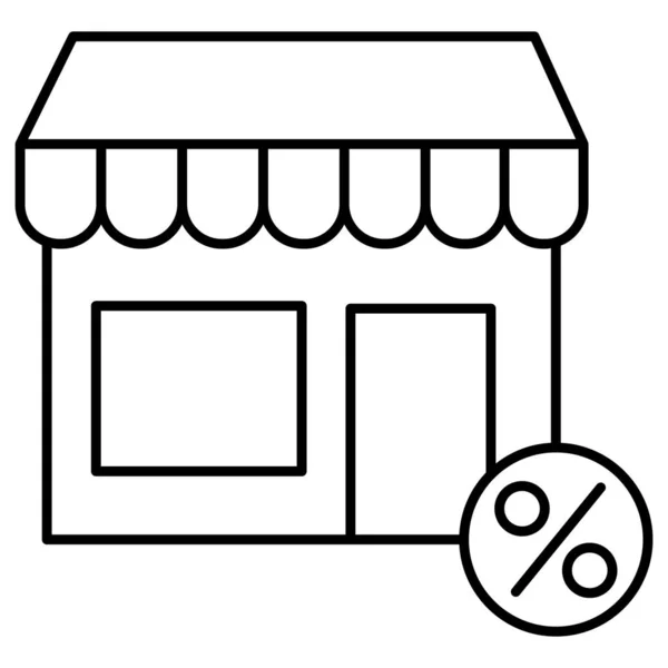 Discount Shop Der Leicht Geändert Oder Bearbeitet Werden Kann — Stockfoto