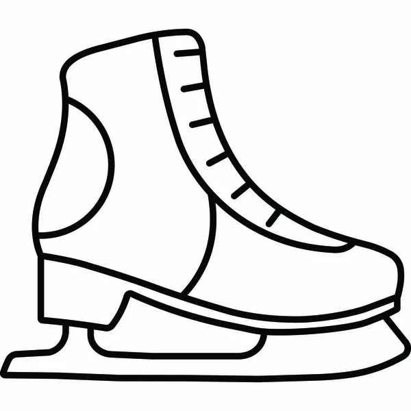簡単に変更または編集できるアイススケート — ストック写真