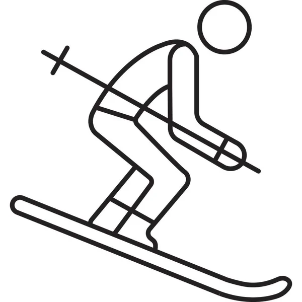 Ski Qui Peut Facilement Modifier Modifier — Photo