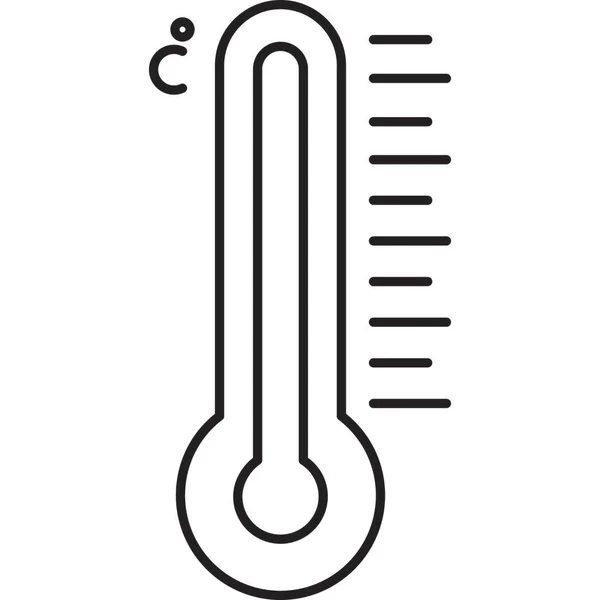 Temperatur Die Sich Leicht Ändern Oder Bearbeiten Lässt — Stockfoto