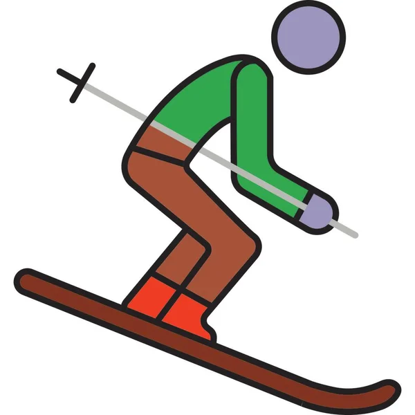 Ski Qui Peut Facilement Modifier Modifier — Photo