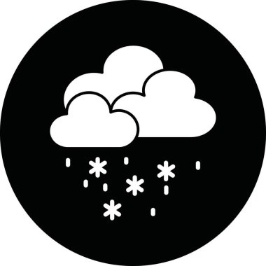 Kolayca Değiştirebilen ya da Düzenleyebilen Kar yağışıweather forecast