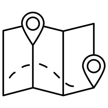 Kolayca değiştirilebilen veya düzenlenebilen konum haritası 