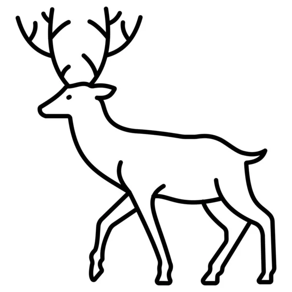 Deer Which Can Easily Modify Edit — Stock Photo, Image