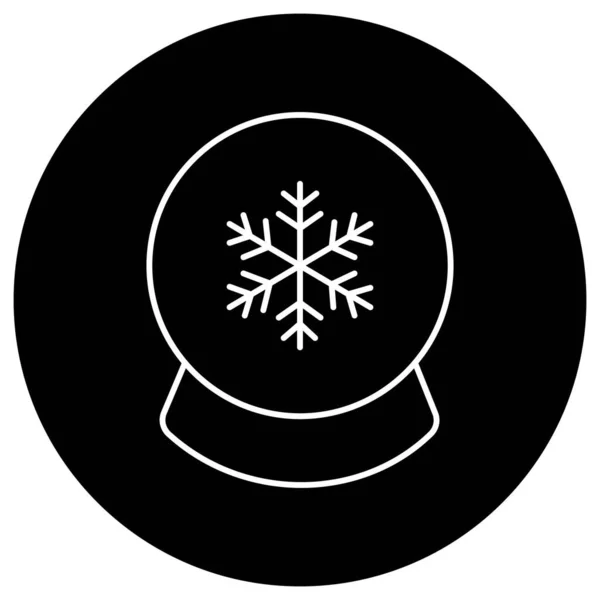 Żarówka Śnieżna Która Może Łatwo Modyfikować Lub Edytować — Zdjęcie stockowe