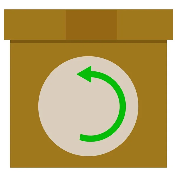 Recycle Web Icon Simple Illustration — Stock Photo, Image