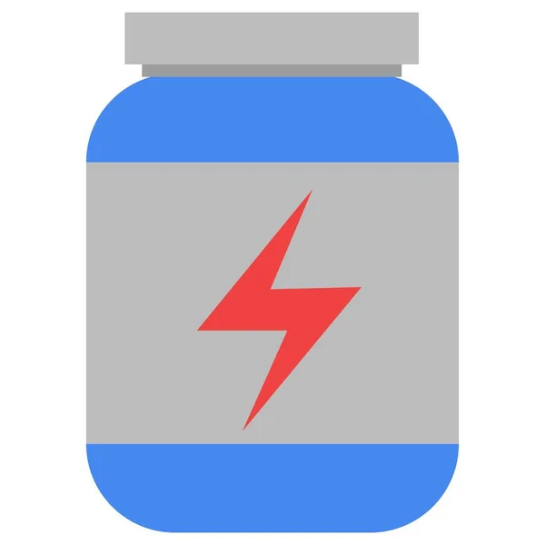 Medicine Bottle Web Icon — Stock Photo, Image