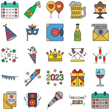 Kolayca Değiştirebilen veya Düzenleyebilen Yeni Yıl