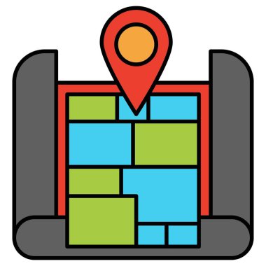 Kolayca düzenleyebilen veya düzenleyebilen Navigasyon Haritası