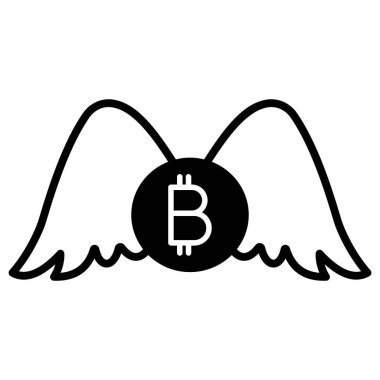 Para için. Web simgesi basit illüstrasyon